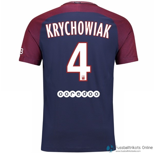 Paris Saint Germain Trikot Heim Krychowiak 2017-18 Fussballtrikots Günstig